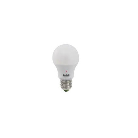 lampadina led beghelli 12w e27 con sensore crepuscolare - goccia