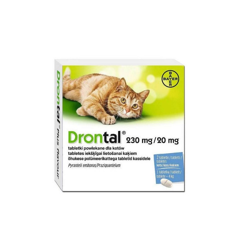 antiparassitario vetoquinol drontal compressa per gatti