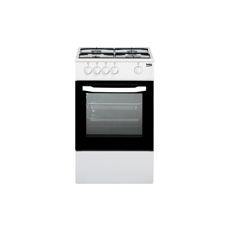 Cucina a gas beko csg42001fw forno [csg42001fw]
