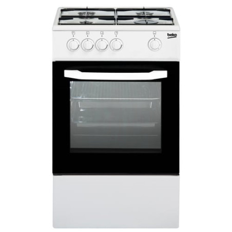 Cucina a gas beko csg42001fw forno [csg42001fw]