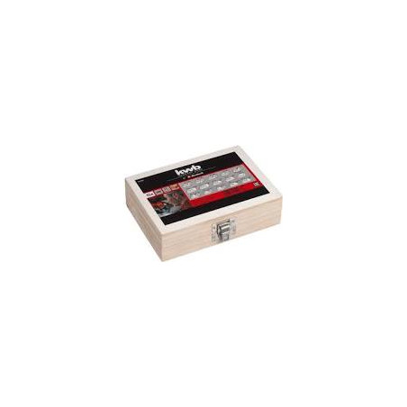 set frese einhell accessori per router 8mm/15pz [49757291]
