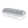 docking station manhattan stazione di ricarica 10 porte usb 120w