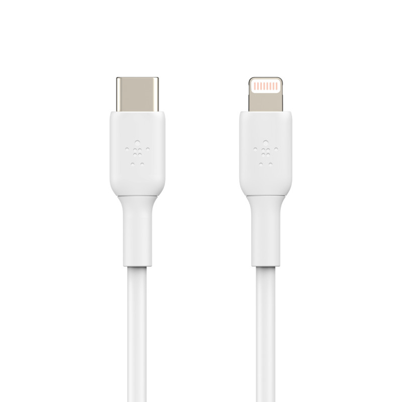 cavo usb-c belkin boost carica fulmine 2m bianco [caa003bt2mwh]