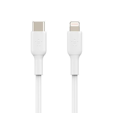 cavo usb-c belkin boost carica fulmine 2m bianco [caa003bt2mwh]