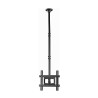 supporto a soffitto gembird vesa 400x400 da 32 a 70'' 178.3x45x18cm
