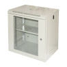 armadio rack link serie light 19" 12u 600x400x530 grigio [lk1912ul]