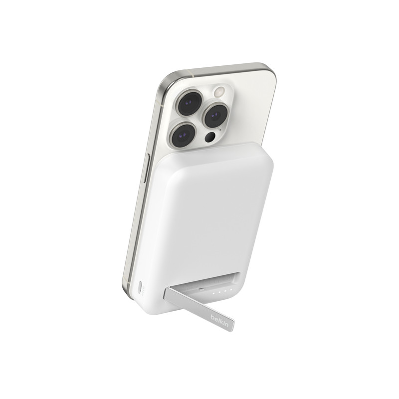 batteria portatile belkin boostcharge pro powerbank 8000mah bianco