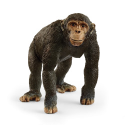 figurina schleich wild life schimpanse multicolore [14883]