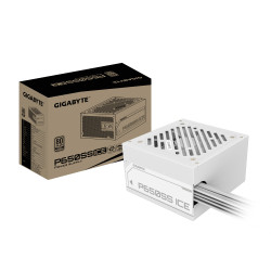 alimentatore 650w gigabyte p650ss ice 80 plus silver bianco [gp-p650ss