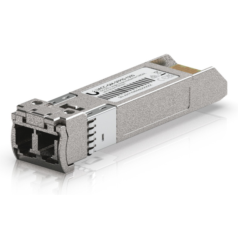 ricetrasmettitore ubiquiti sfp+ fibra ottica 11300mbps blu/grigio