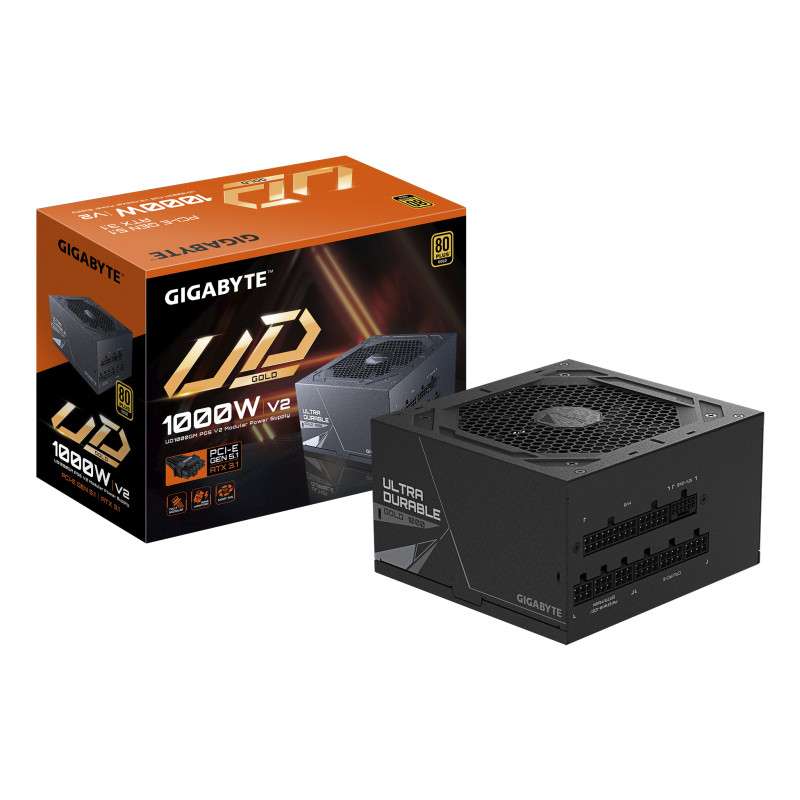 alimentatore 1000w gigabyte ud1000gm pg5 v2 80 plus gold nero [gp-ud1000gm