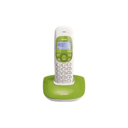Telefono fisso cordless brondi niceverde vivavoce rubrica sveglia