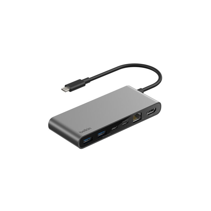 hub usb belkin connect 8in1 2x usb-c 2x usb-a 1x hdmi 1x