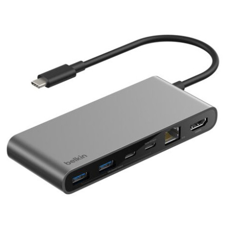 hub usb belkin connect 8in1 2x usb-c 2x usb-a 1x hdmi 1x