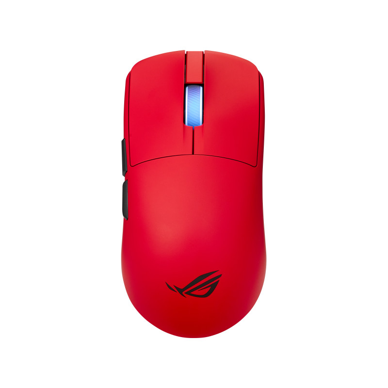 mouse asus rog harpe 2 ace wireless ottico 42000dpi rosso [90mp0490-bmua20]