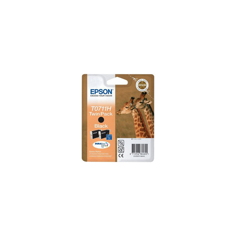cartuccia epson nero 2 pz. durabrite ultra alta capacita' rs