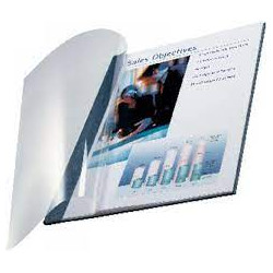 scatola 10 copertine impressbind 14mm nero flessibile [74150095]
