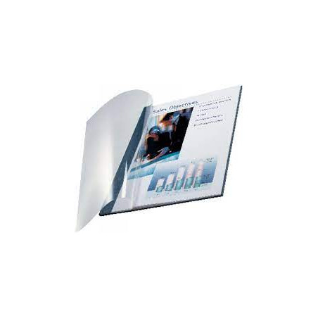 scatola 10 copertine impressbind 14mm nero flessibile [74150095]