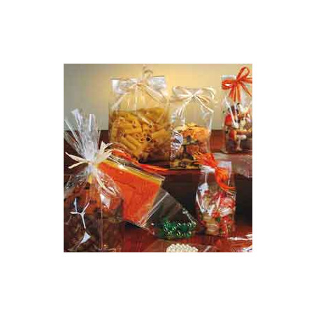 100 buste regalo crystal trasparente 10x20cm [u-010tnn y5nnn4]
