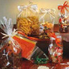 100 buste regalo crystal trasparente 20x35cm [u-010tnn 20x35]