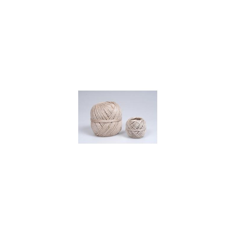 10 rotoli di spago naturale canapa 2/6 viva diam. 1 mm. 100gr. lung.