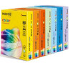 carta in risma colorata mondi 250 fogli a4 160gr maestro color azzurro