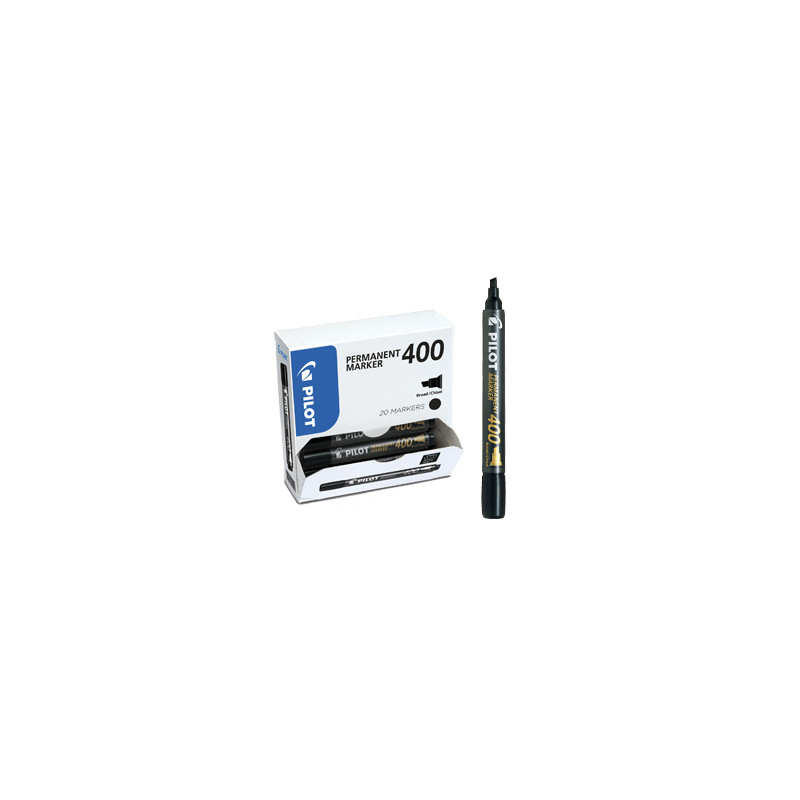 bonus pack 15+5 marcatore permanente 400 nero p.scalpello 4.5mm pilot