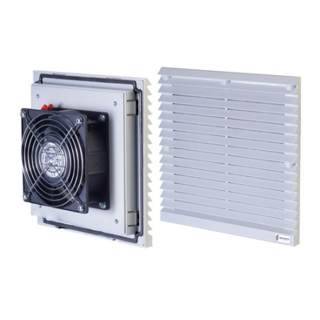 ventilazione armadi rack techly 204x204mm - ip54