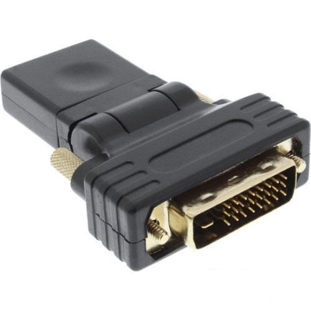 inline 17660w hdmi dvi nero cavo di interfaccia e adattatore