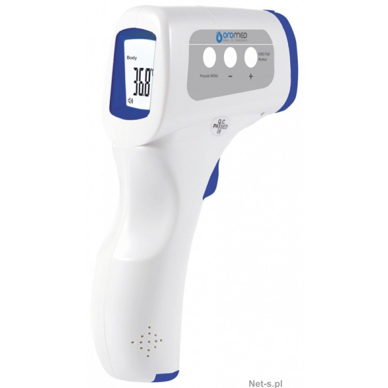termometro oro-med t30 elettronico per bambini blu/bianco [hpormte0t30baby]
