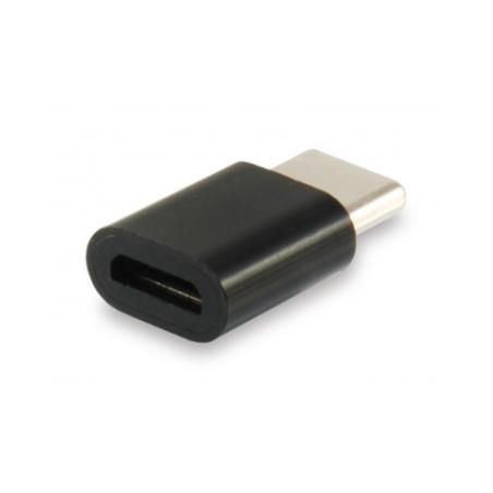 adattatore equip usb/c microusb m/f nero [133472]