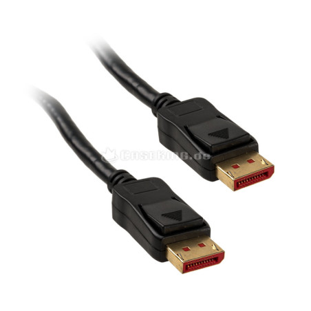 cavo inline displayport 1.4 5m nero [17205p]