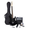 chitarra elettrica yamaha con custodia e amplificatore, nero [gerg121gpiihii]