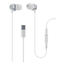 auricolari cellular line in-ear tipo c bianco