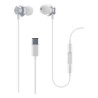 auricolari cellular line in-ear tipo c bianco