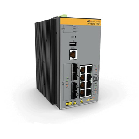 switch allied telesis l3 lan 8-porte 4xsfp [at-ie340-12gp-80]