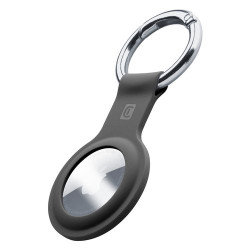 custodia protettiva cellularline per airtags nero [airtagkeyringk]