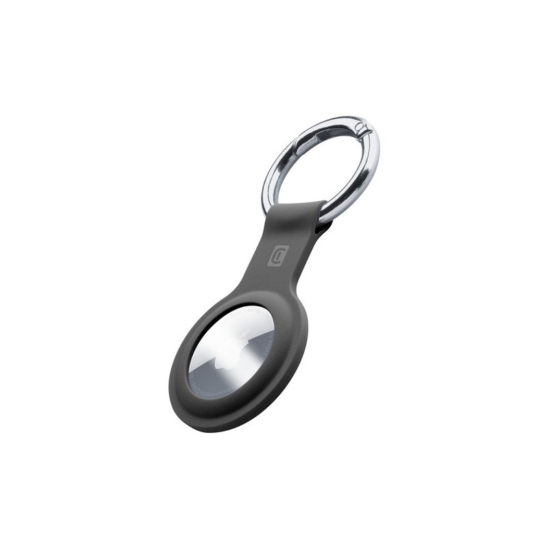 custodia protettiva cellularline per airtags nero [airtagkeyringk]