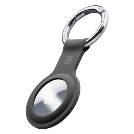 custodia protettiva cellularline per airtags nero [airtagkeyringk]
