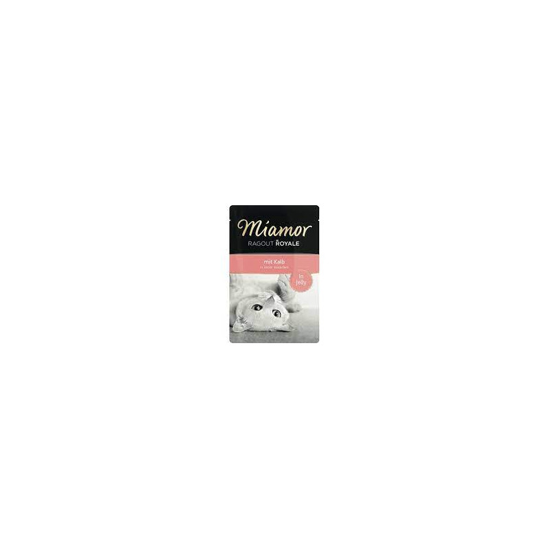 cibo per gatti miamor ragu royale in gelatina con vitello 100g