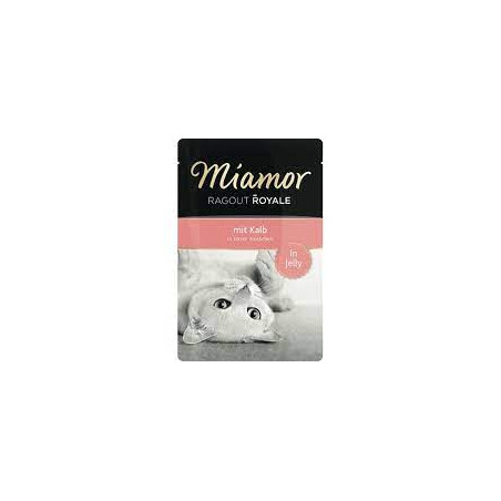 cibo per gatti miamor ragu royale in gelatina con vitello 100g