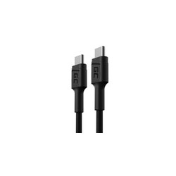 cavo greencell usb-c 30cm nero