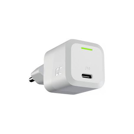 alimentatore da rete green cell usb-c 33w bianco [chargc06w]