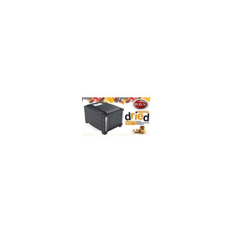 Essicatore rgv 110831 digitale 800w 6 scomparti nero [110831]
