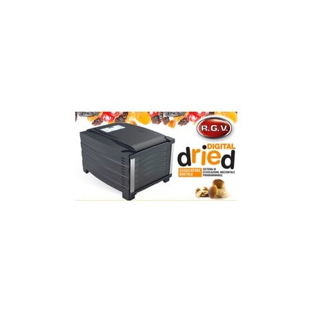 Essicatore rgv 110831 digitale 800w 6 scomparti nero [110831]