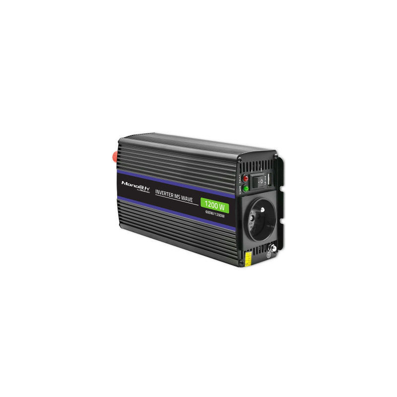 inverter qoltec 51925 monolith 1200ms wave 12-230v 600/1200w