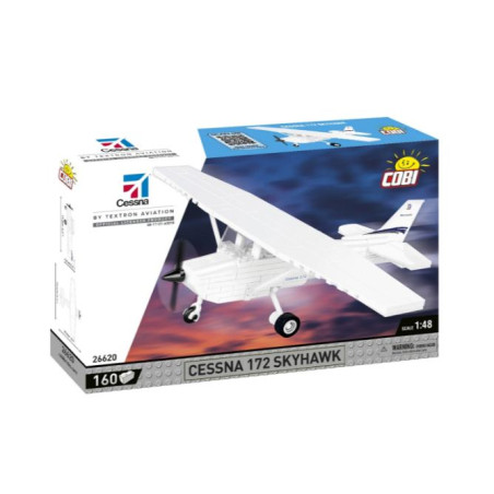 set da costruzione cobi cobi-26620 cessna 172 skyhawk 1:48 160