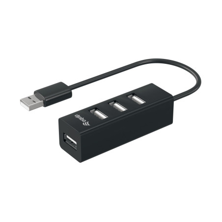 hub conceptronic equip usb 2.0 4 porte nero [128955]