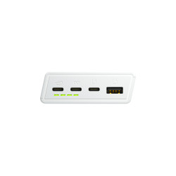 batteria portatile green cell powerbank 22.5w 20000mah bianco [pbgc03w]
