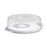 porta torta guzzini plastica rotondo chef line bassa d'asporto